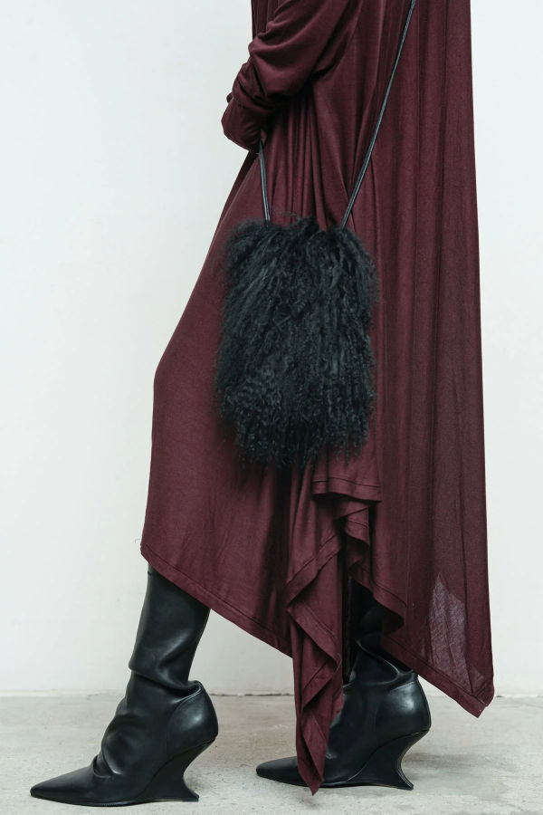 Nicholas K Blaise Phone Sack Shearling Bag