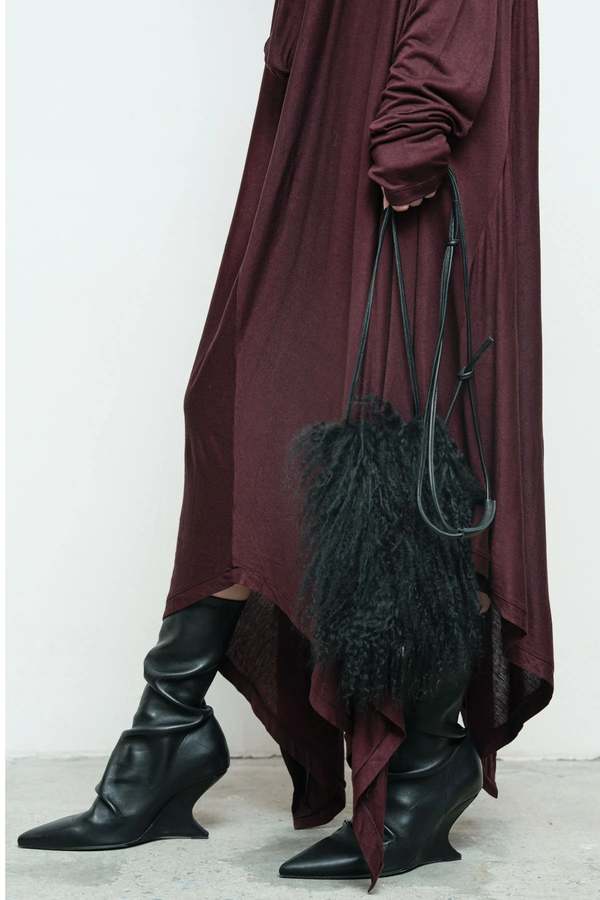 Nicholas K Blaise Phone Sack Shearling Bag