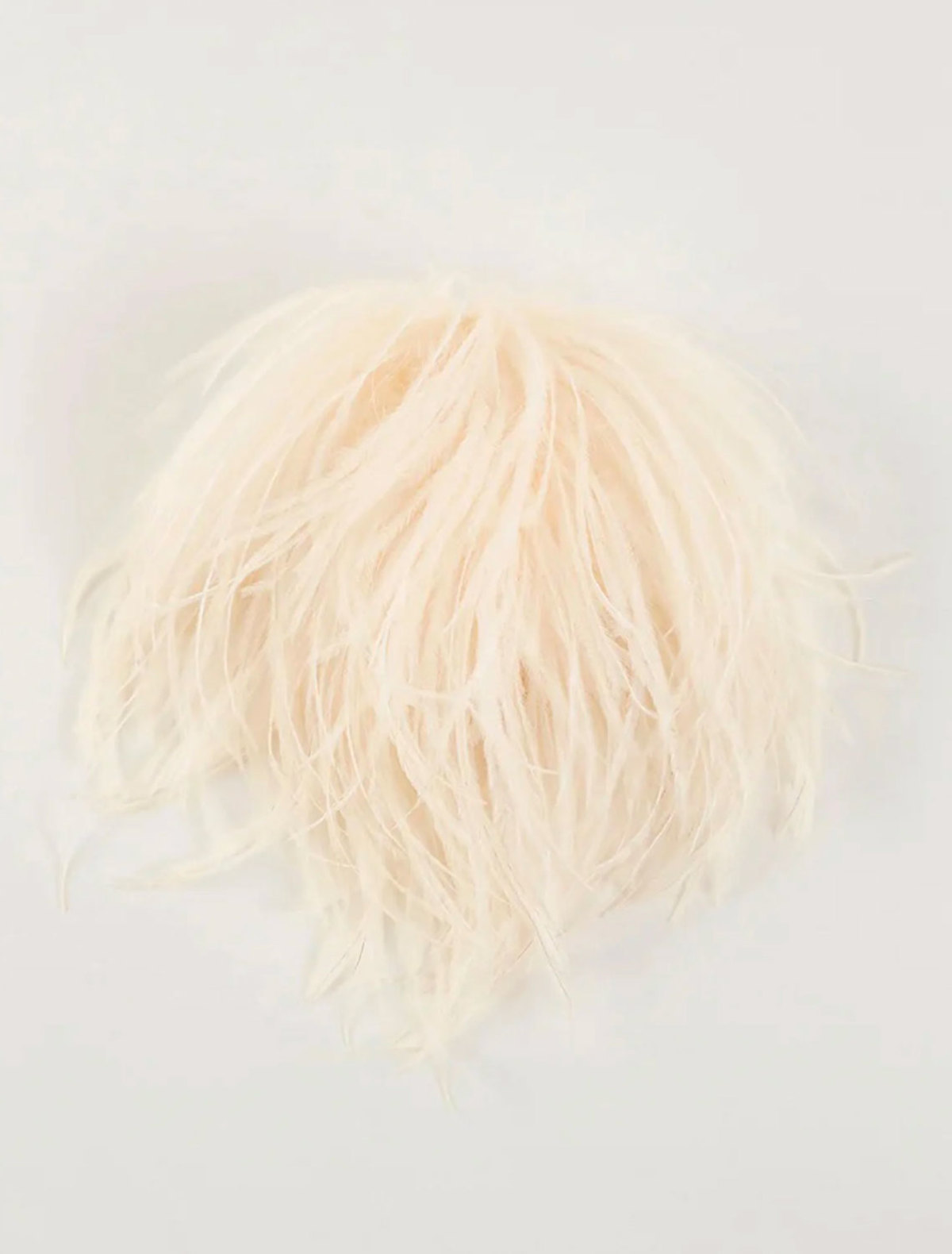 INDRESS Feather Brooch/Headpiece - Champagne - Image 2 of 3