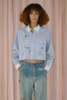 Sea NY Claira Emb Button Down - Blue - Thumbnail 1