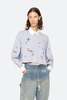 Sea NY Claira Emb Button Down - Blue - Thumbnail 3