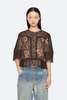 Sea NY Luisa Print Short Sleeve Top - Brown - Thumbnail 8