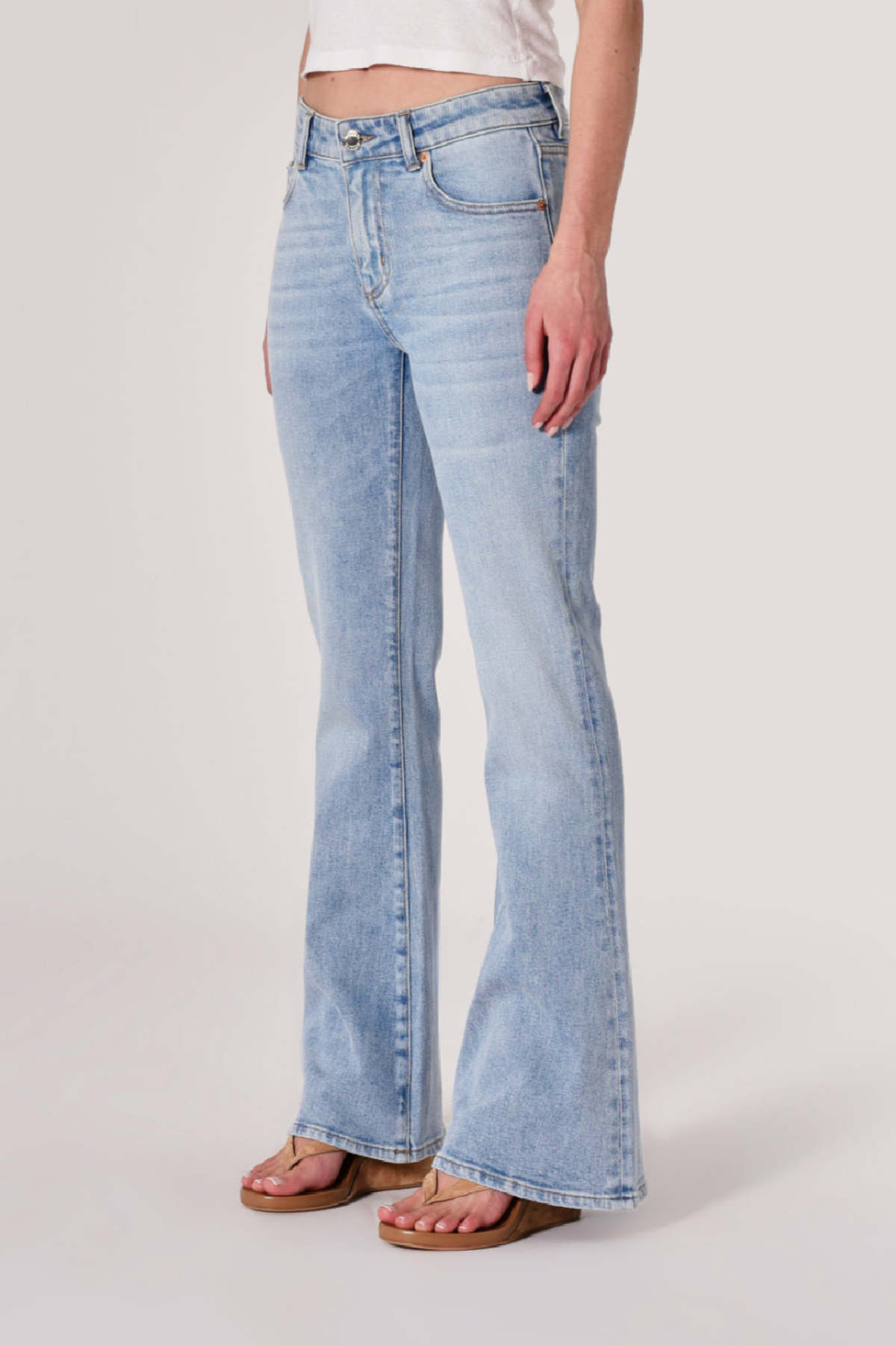 Rollas Downtown Flare Bowery Vintage Jeans - Denim - Image 2 of 5