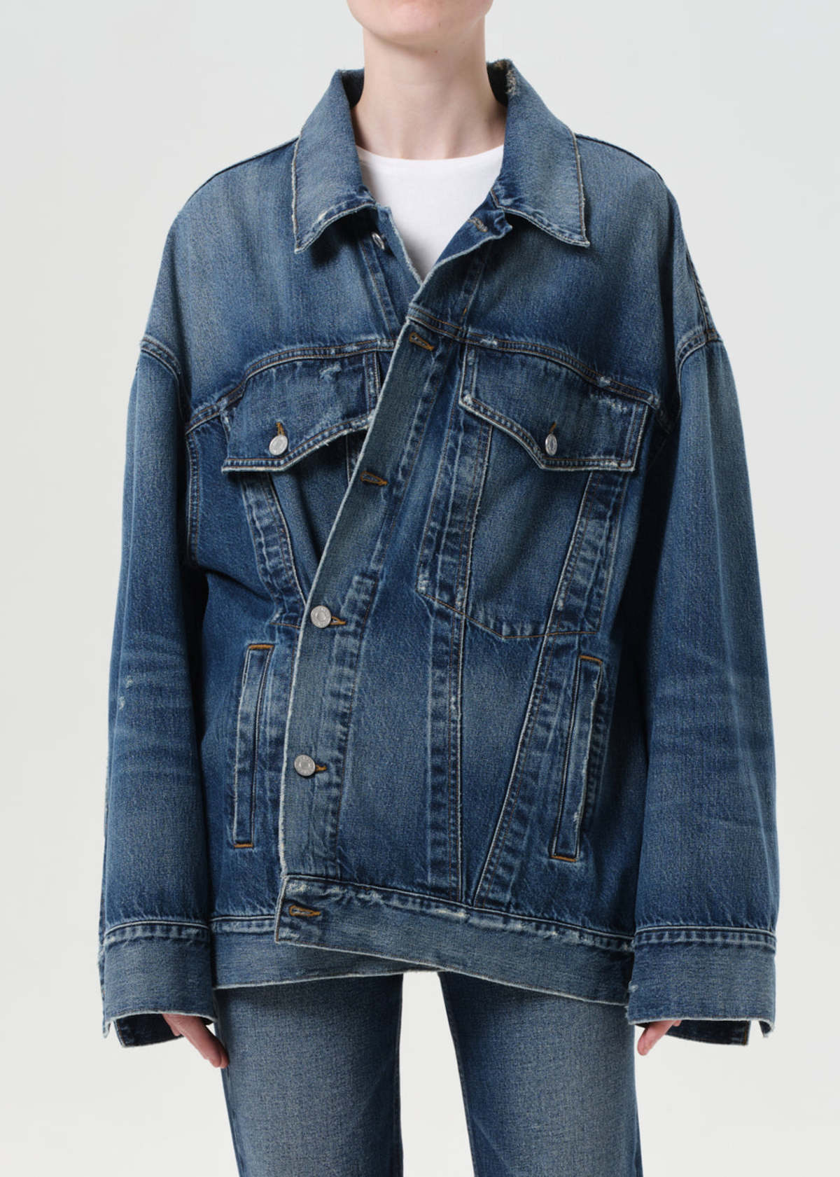 AGOLDE Reworked Wayne Jacket - Image 3 of 4