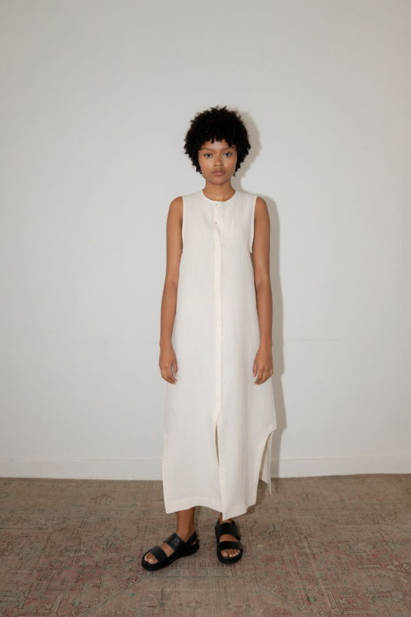 Zii Ropa Hal Dress - Ivory