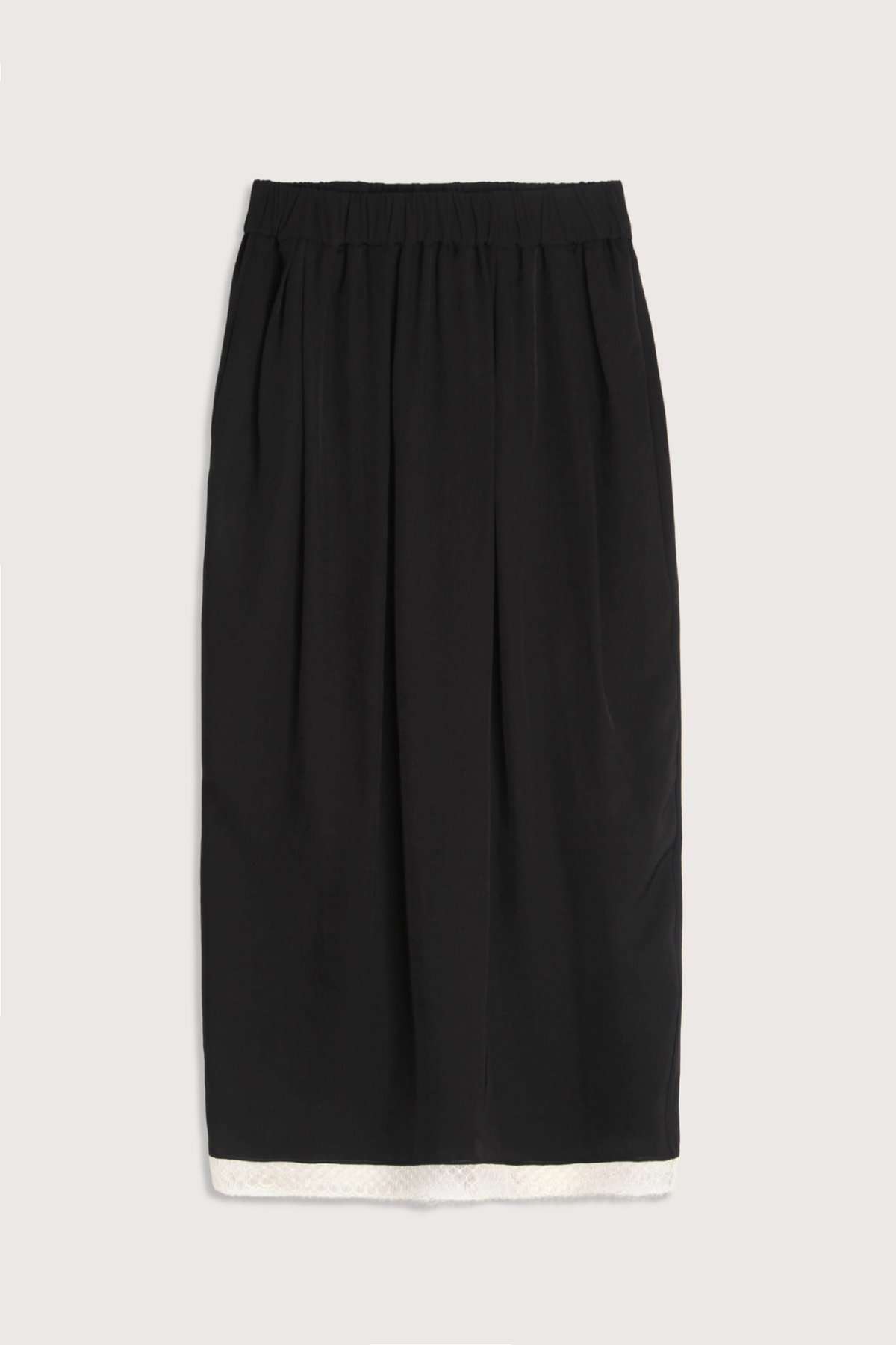 MARIA McMANUS Lace Tulip Skirt - Black - Image 1 of 4