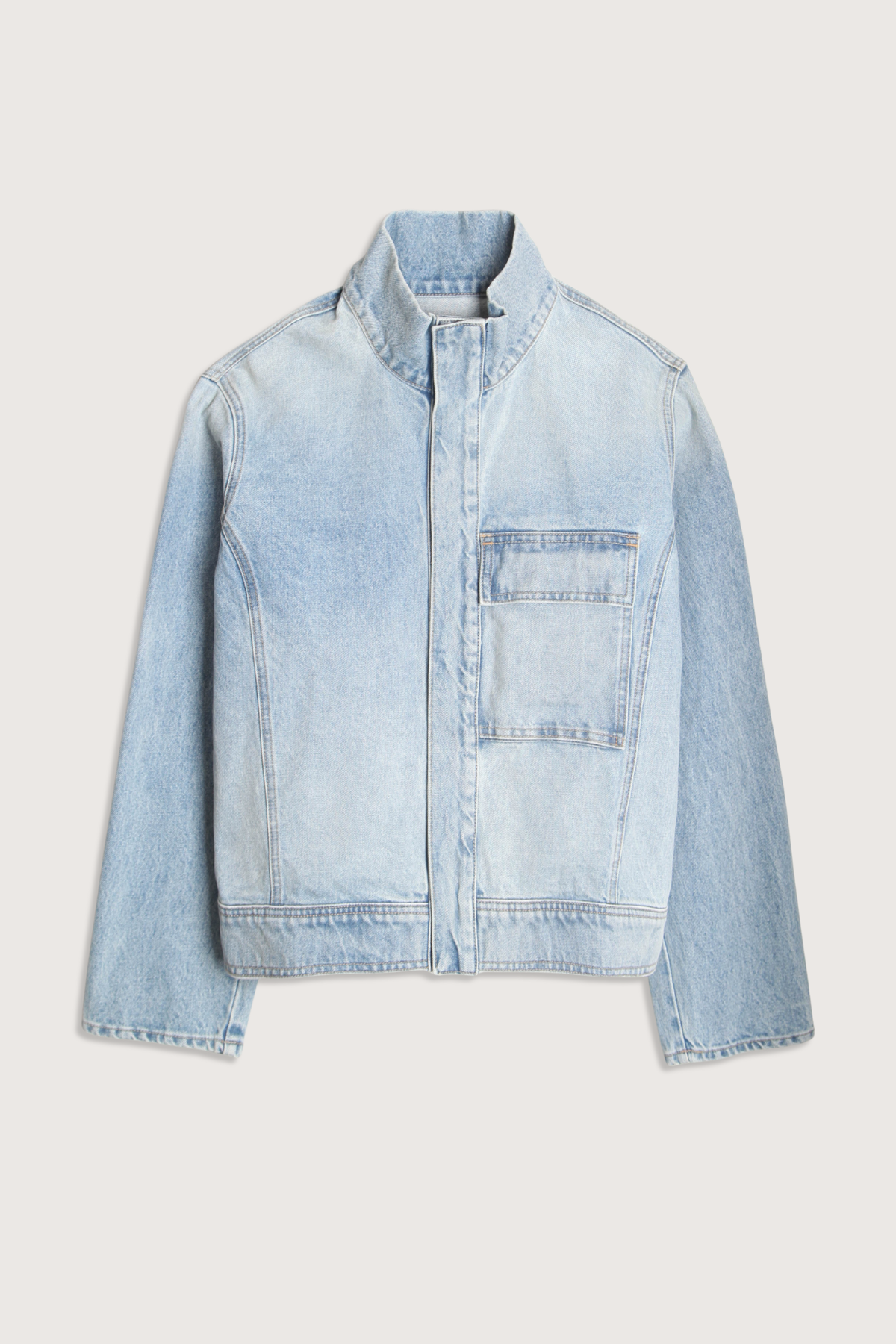 Nili Lotan Marilou Denim Jacket - Alice Wash - Image 1 of 1
