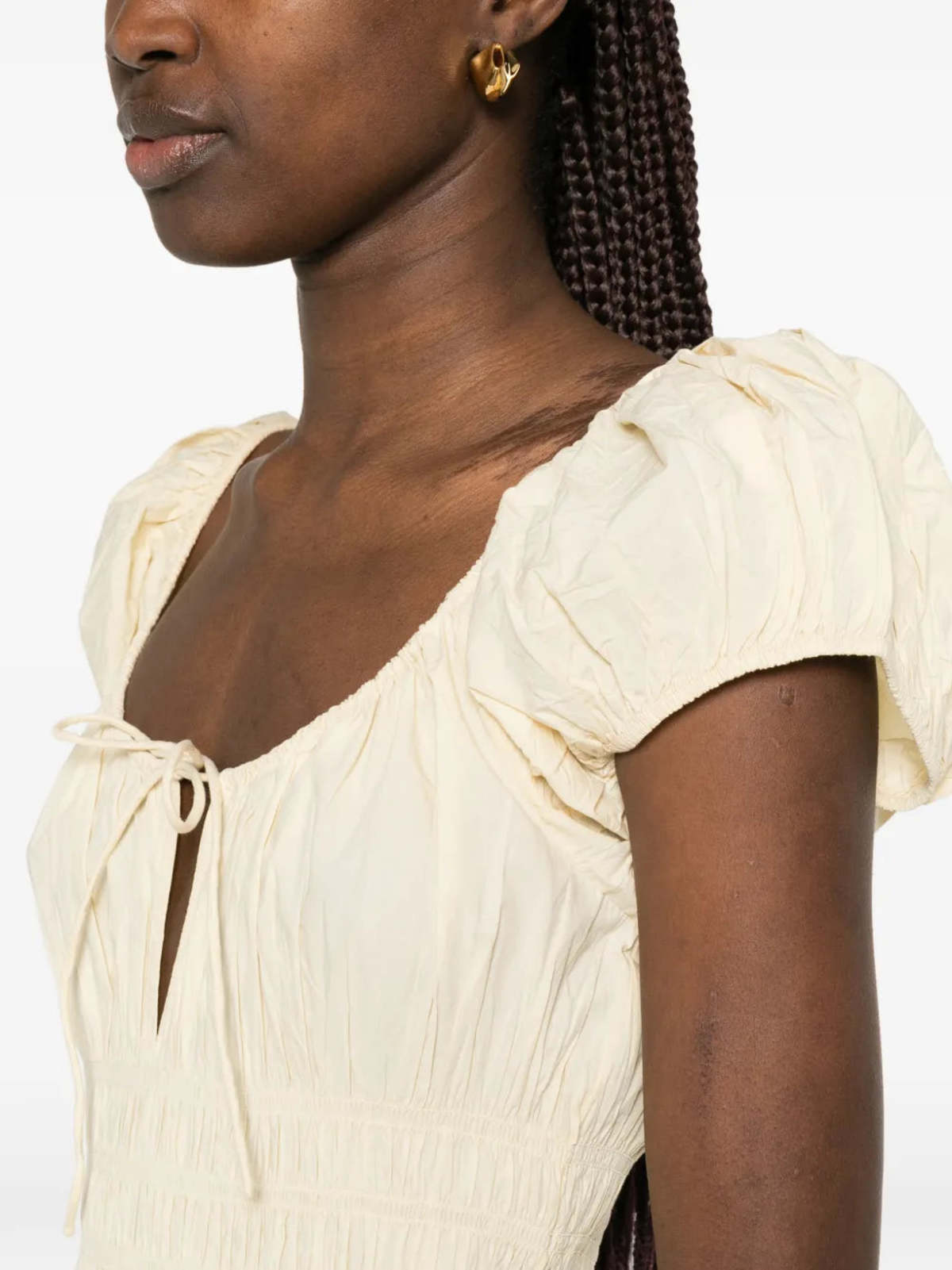 DÔEN Quinn Dress - Buttercream - Image 5 of 5