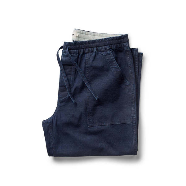 Taylor Stitch Breakwater Pant - Rinsed Indigo Ripstop