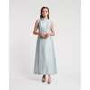 Frances Valentine Carlyle Maxi Dress - Air Blue/Oyster - Thumbnail 2