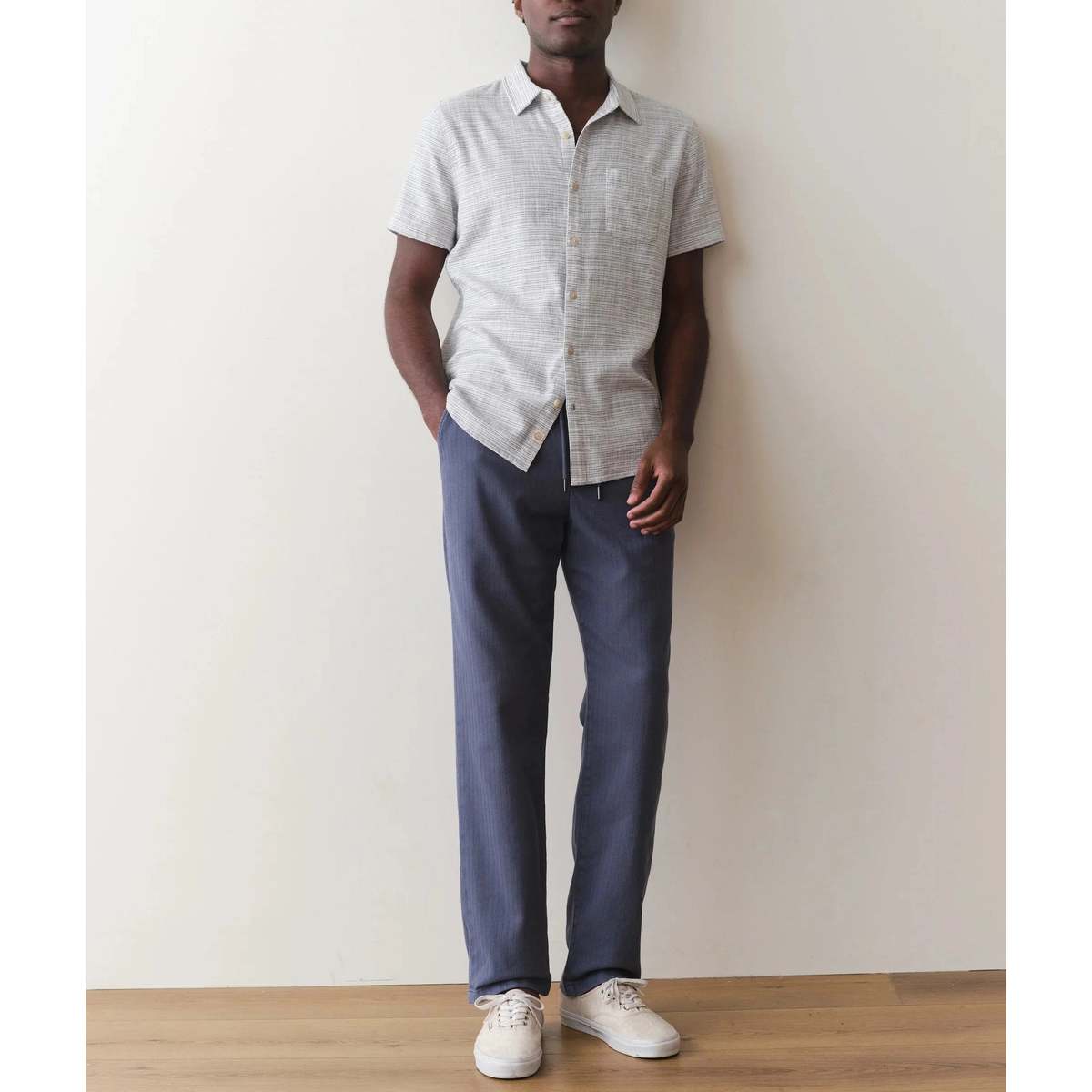 Marine Layer Classic Stretch Selvage Shirt - Image 5 of 15