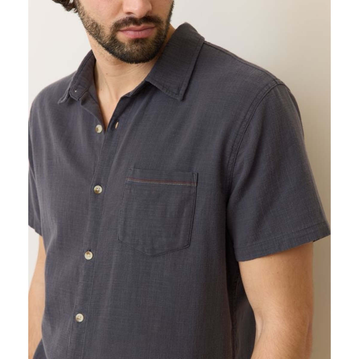 Marine Layer Classic Stretch Selvage Shirt - Image 13 of 15