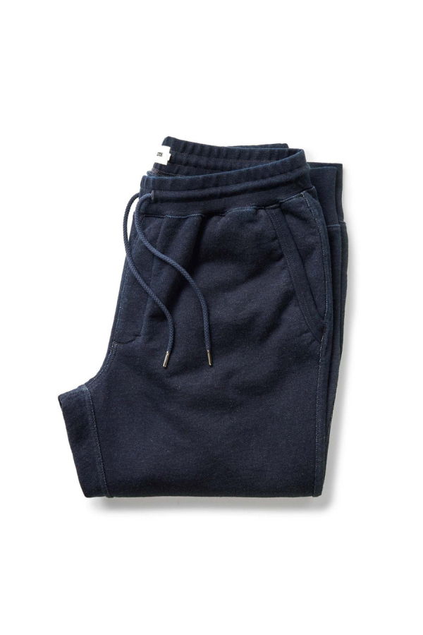 Taylor Stitch Sunset Pants - Rinsed Indigo Terry