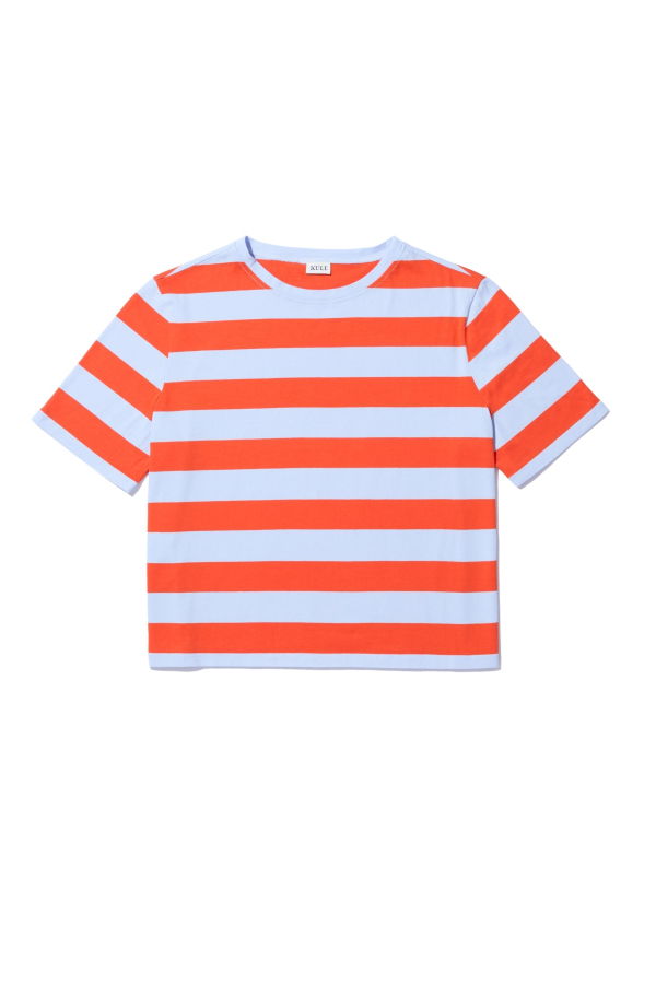 Kule The Brentwood Top - Light Blue/Poppy