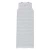 Kule The Tank Dress - White/Navy Pinstripe - Thumbnail 1