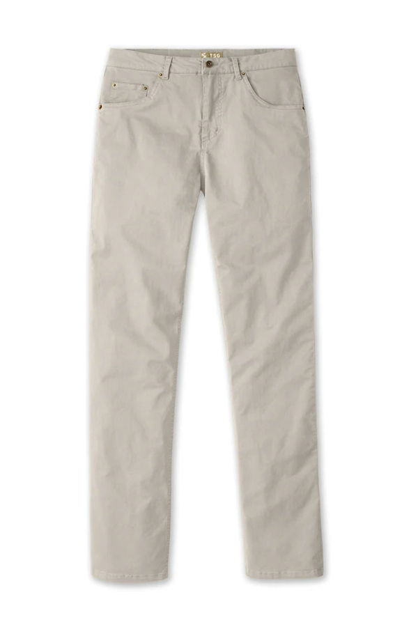 The Sporting Gent TSG Boone 5-Pocket Pant - Stone