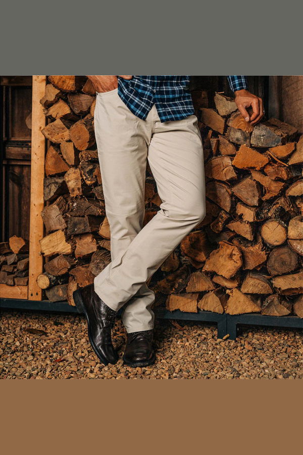 The Sporting Gent TSG Boone 5-Pocket Pant - Stone