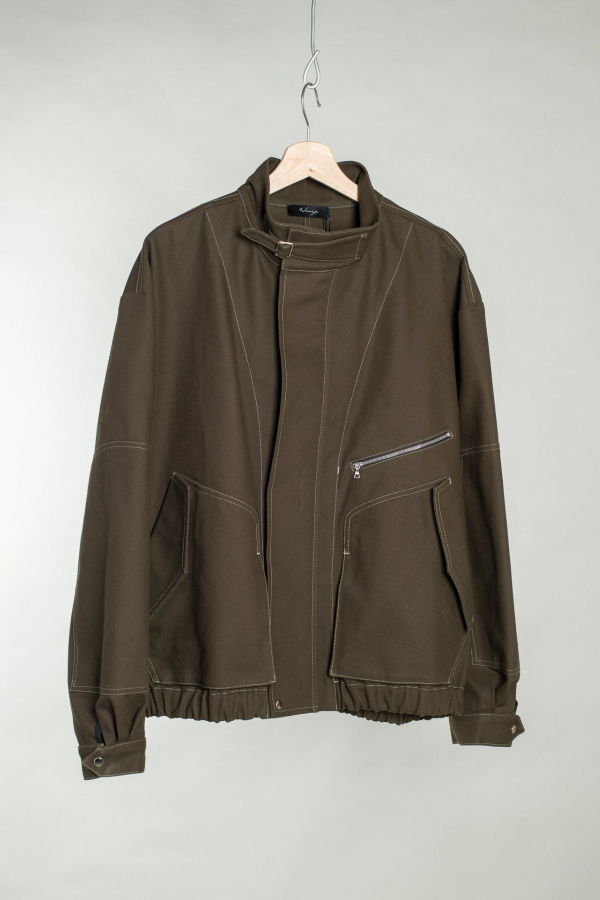 Wanze Flight Jacket - Army Green