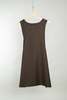 Wanze Wrap Tie Tank Dress - Mocha - Thumbnail 2