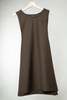 Wanze Wrap Tie Tank Dress - Mocha - Thumbnail 6
