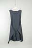 Wanze Wrap Tie Tank Dress - Slate - Thumbnail 1