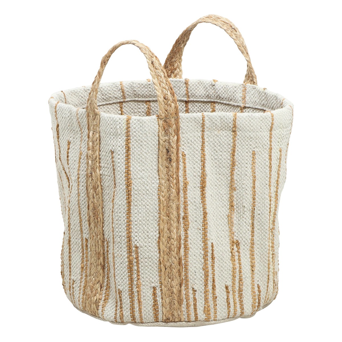 Homart Natural Woven Tote Basket - Image 1 of 3