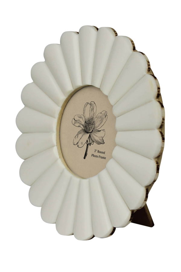 Homart Scalloped Round 3" Frame