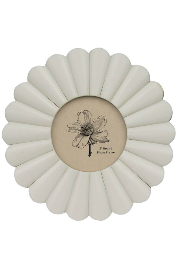 Homart Scalloped Round 3" Frame