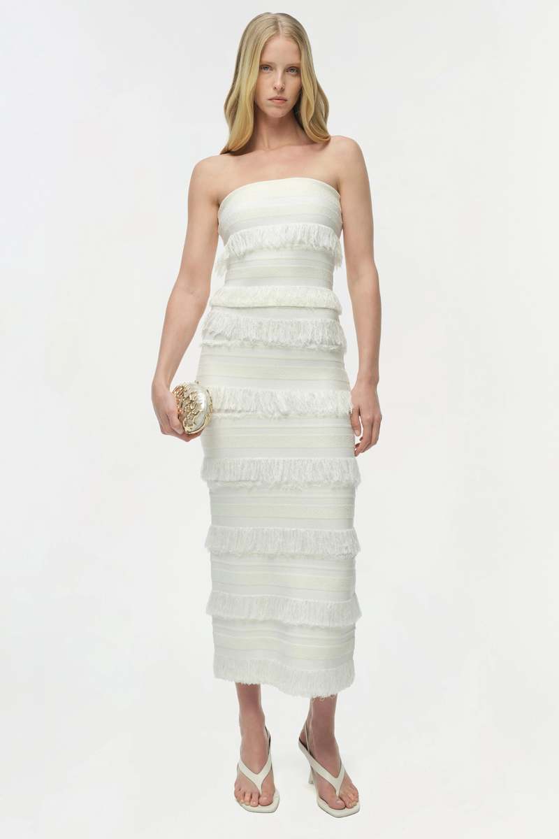 Jonathan Simkhai Cairo Knit Tube Top