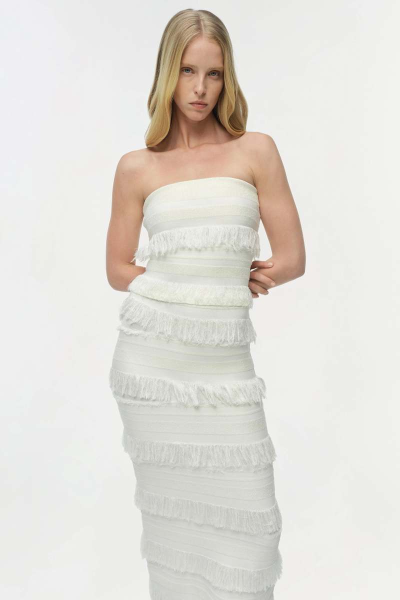 Jonathan Simkhai Cairo Knit Tube Top