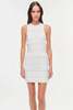 Jonathan Simkhai Elly Knit Mini Dress - Ivory Stripe - Thumbnail 3
