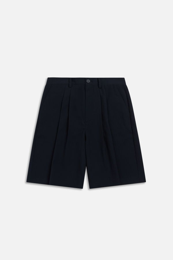 KROST Eco Pleated Short - Dark Navy