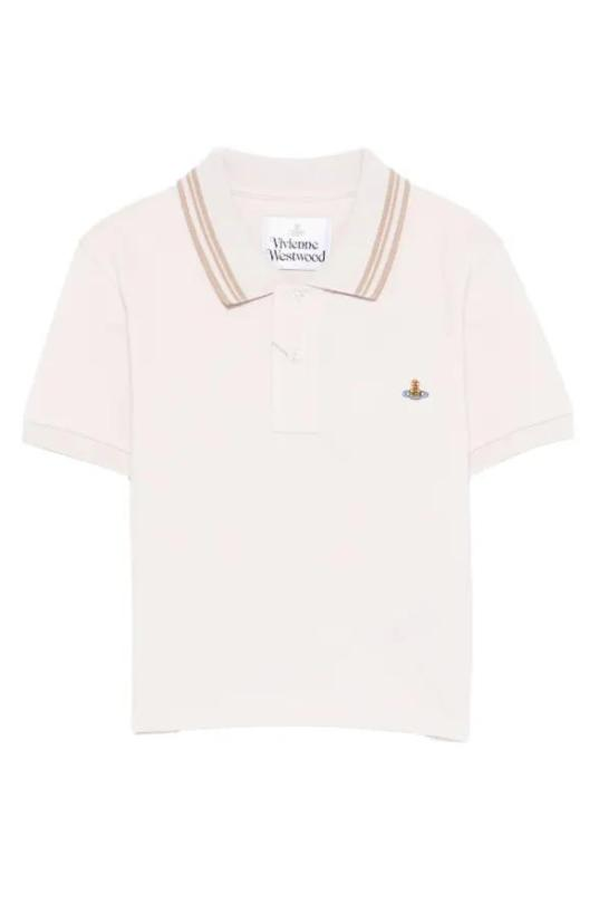 Vivienne Westwood 1H010004J00AUJ402 Polo Shirt - Lilac Ash