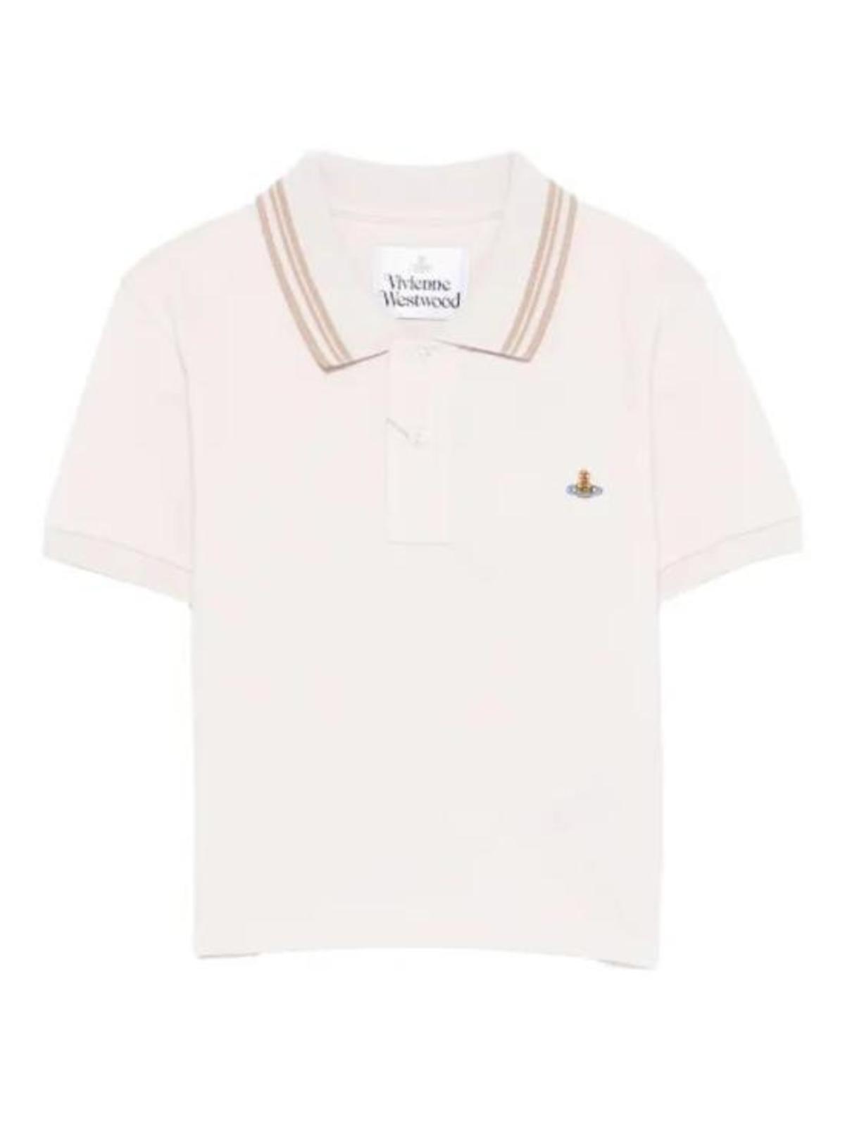 Vivienne Westwood 1H010004J00AUJ402 Polo Shirt - Lilac Ash - Image 1 of 1