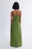 Eliza Faulkner Ivy Maxi Dress - Green Meadow Linen - Thumbnail 2