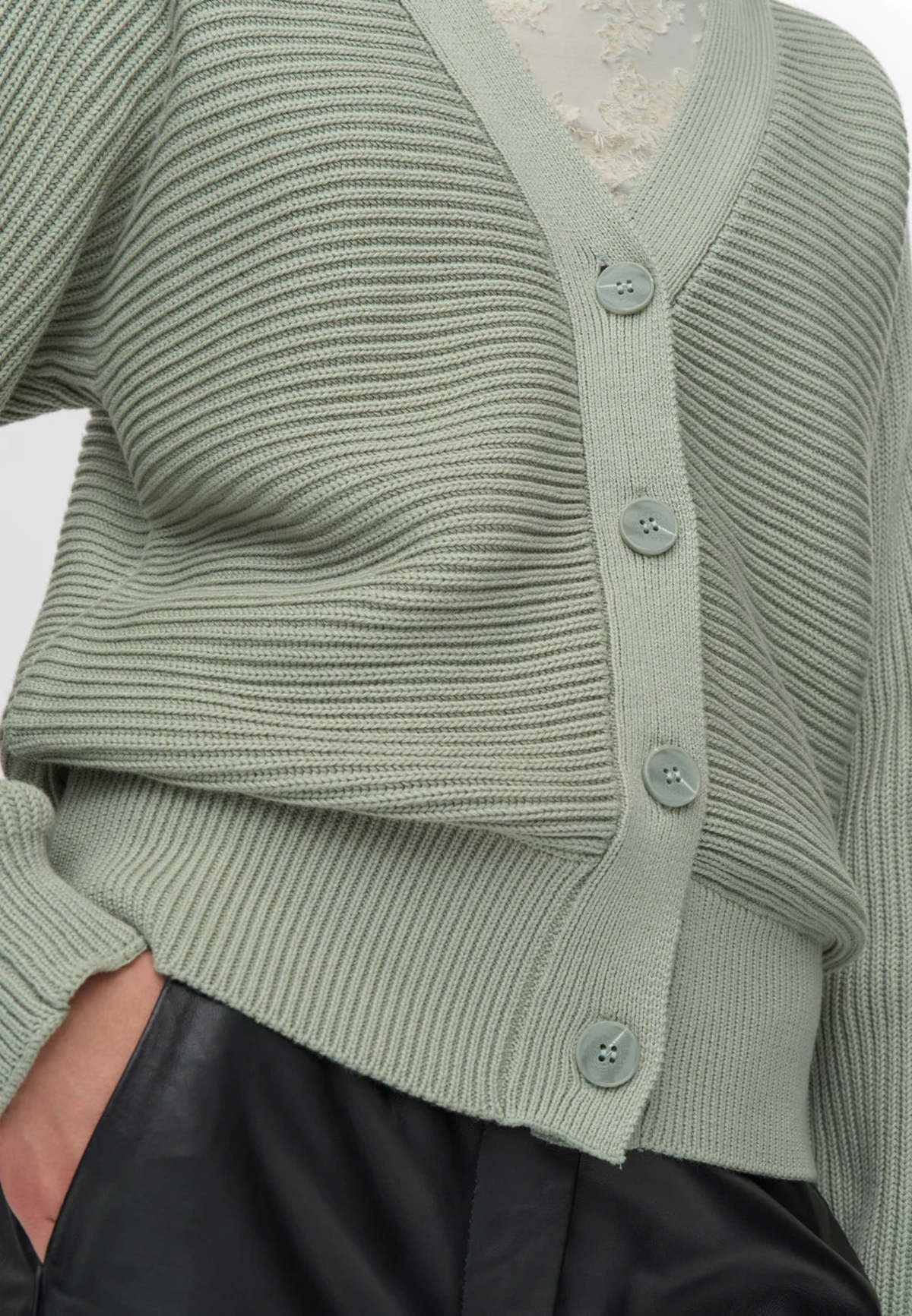 Minimum Jianna Cardigan - Desert Sauge - Image 3 of 4