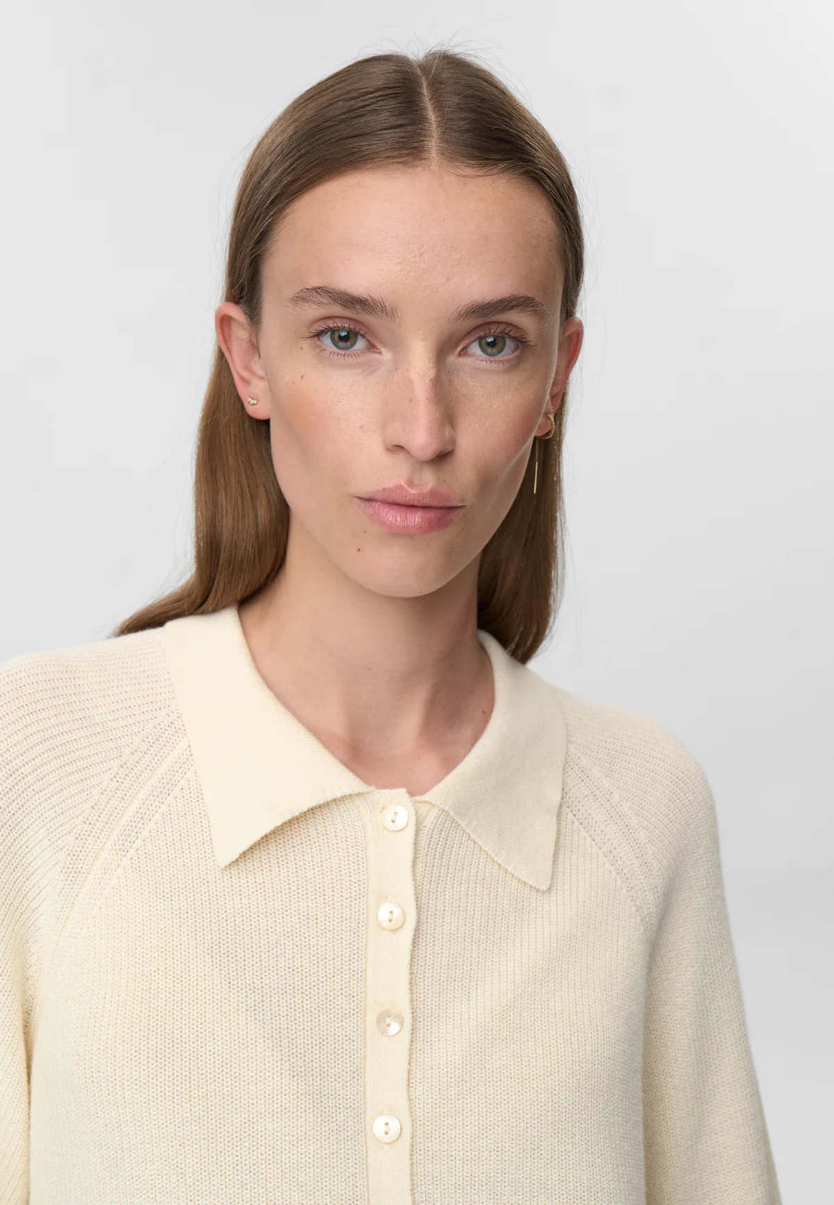 Minimum Regina P26 Cardigan - Lait De Coco - Image 2 of 4