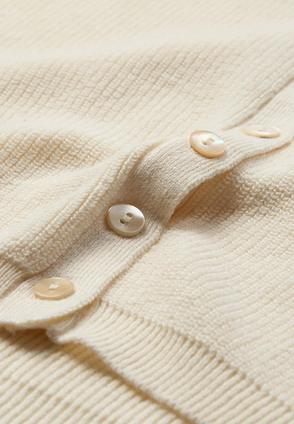 Minimum Regina P26 Cardigan - Lait De Coco - Image 4 of 4