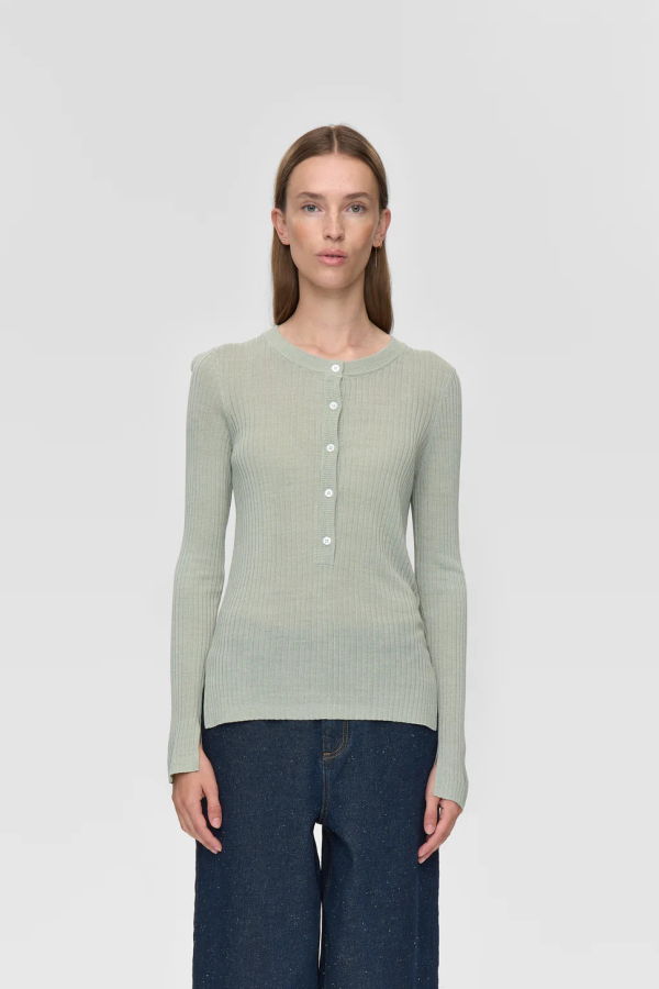 Minimum Dahlia P26 Sweater - Desert Sauge