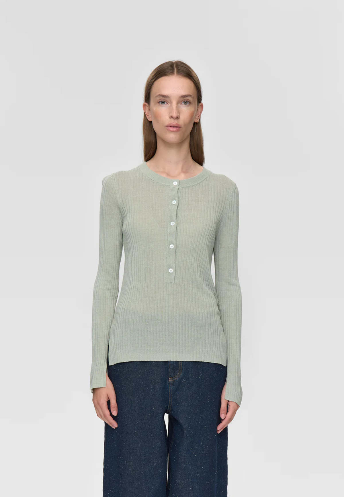 Minimum Dahlia P26 Sweater - Desert Sauge - Image 1 of 5