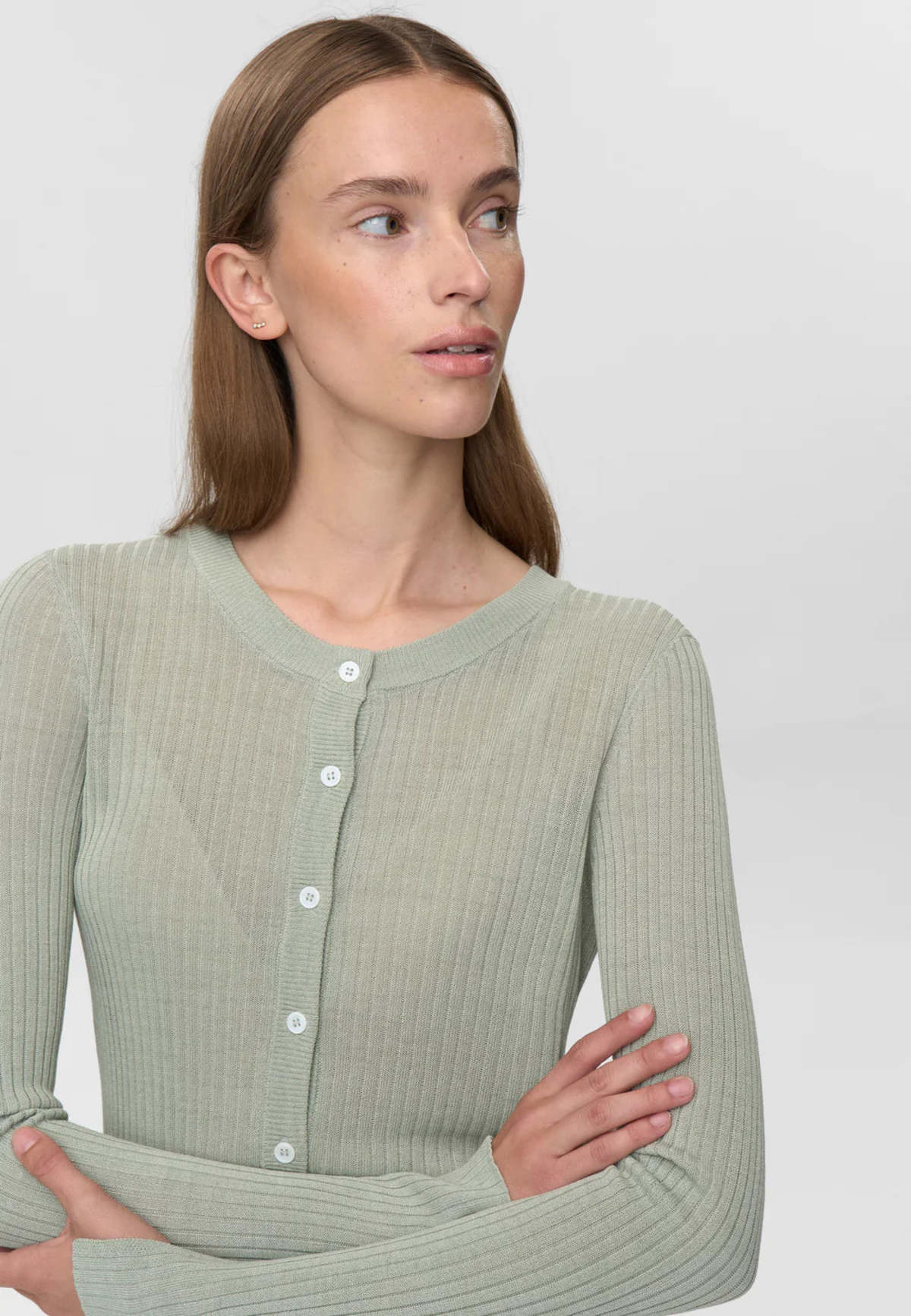 Minimum Dahlia P26 Sweater - Desert Sauge - Image 3 of 5