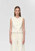 Minimum Alessia Vest - Whisper White - Thumbnail 2