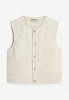 Minimum Alessia Vest - Whisper White - Thumbnail 7