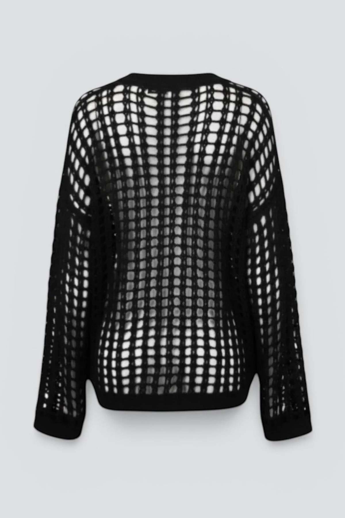 A. Roege Hove Spider Knit Top - Image 2 of 3