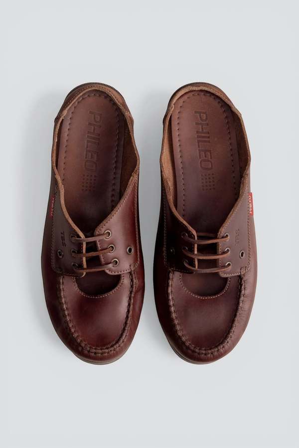 Phileo x TBS Mule Boat Shoe