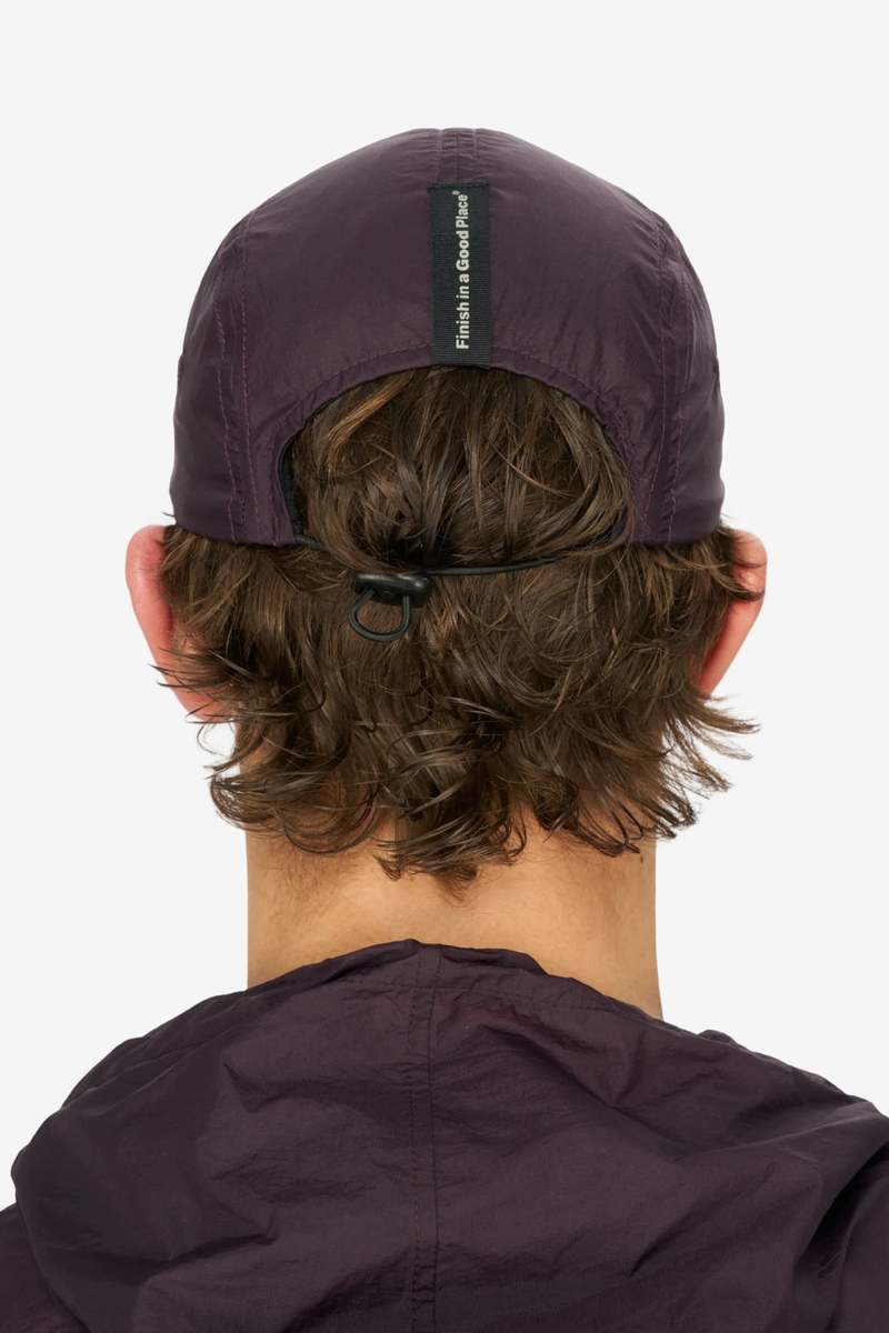 Unna Smiles Run Cap - Aubergine
