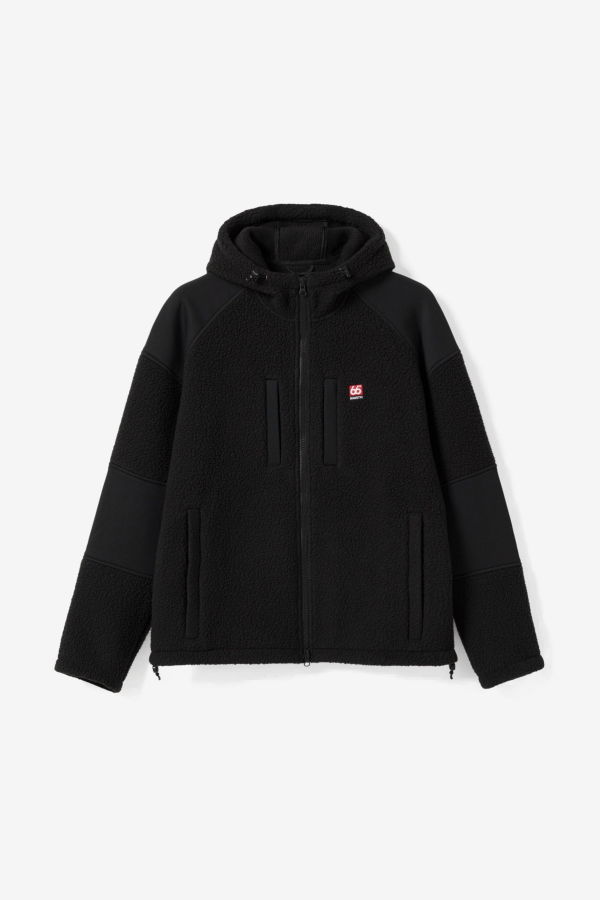 66°North Tindur Shearling Zipped Hoodie