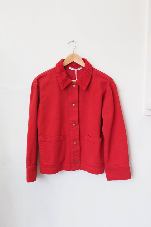 LA RELAXED Ramona Jacket - Red