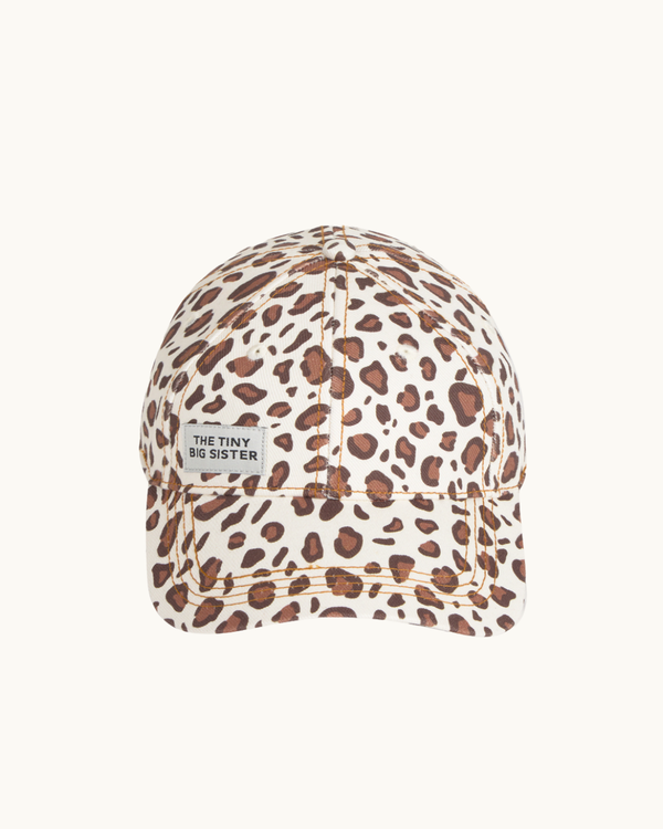 The Tiny Big Sister Animal Print Cap