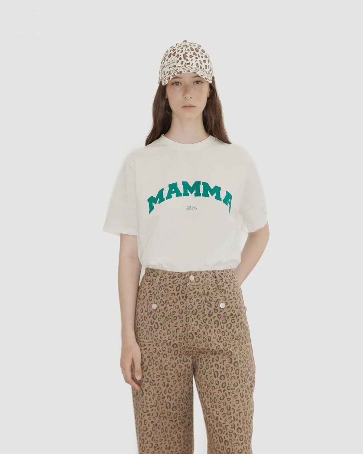 The Tiny Big Sister Animal Print Cap - Image 2 of 5